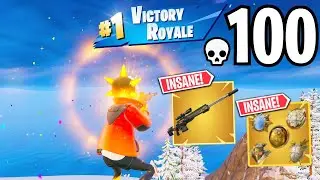 100 Elimination Solo vs Squads WINS Full Gameplay (Fortnite Chapter 5 Season 1)!