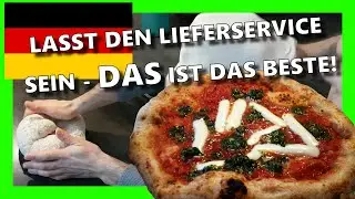 Neapolitanische Pizza 38% Vollkorn, 63% Hydration, von Hand geknetet, 24 Stunden.