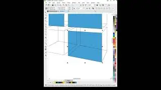 how to make the windows 3D logo design| 3डी windows का लोगो कैसे बनाए कोरल मे | 3D logo design
