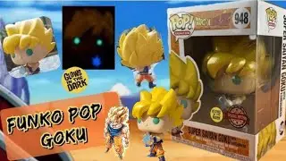 Funko Pop Super Saiyan GOKU with Kamehameha GLOW IN THE DARK Special Edition