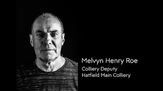 Rich Seam: Live portrait session of Melvyn Roe by Laurence Edwards