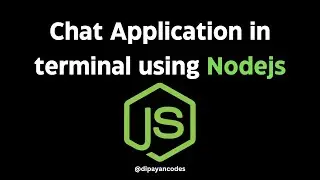 Build a Chat Application in the Terminal using Node.js | Step-by-Step Tutorial