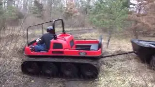 Снегоболотоход на гусеничном ходу
