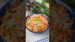 Vegetable Dum Biryani 😋 #asmr #shorts #veg #biryani #nirmlanehrarecipes