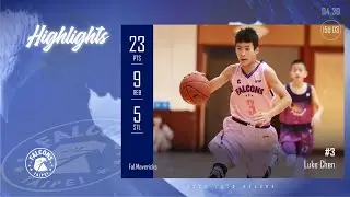🦅 ​ ⦊ #FalconsHighlights - Luke at him,he's a BALLER⛹️‍♂️