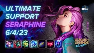 Seraphine Ultimate Support Guide 💜 Best Build, Runes & Gameplay | Wild Rift Master Ranked