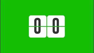 10 Seconds Countdown Timer with 3D Flip Effect with Sound