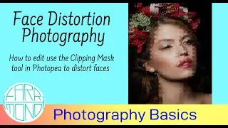 Face Distortion using the Clipping Mask tool in Photopea