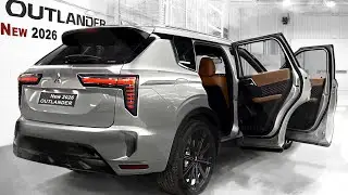 New Mitsubishi Outlander 2026 Facelift - INTERIOR & EXTERIOR Preview