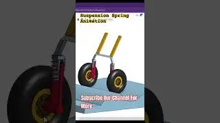 Suspension Spring #onshape #suspension #spring #youtubeshorts #shorts #caddesign #subscribe