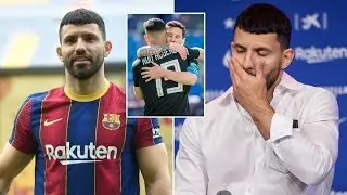 Sergio Aguero and Lionel Messi last moments together 🥺🇦🇷#shorts #subscribe