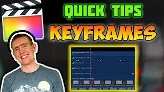 How to show and delete KEYFRAMES in Final Cut Pro
