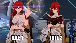 Beautiful! Idle Gesture Himeko | Honkai Star Rail CBT 3