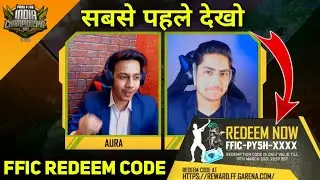 guys ffic grand final redeem code mil Gaya | today ffic redeem code is here | redeem code today