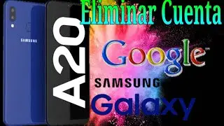 ✅ Eliminar Cuenta Google Samsung A20 Android 10 sin PC Fácil y rápido método 2021 última seguridad