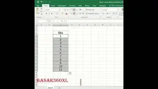 Excel tricks Number formatting. 