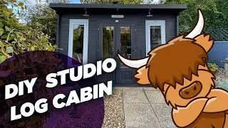 DIY Study Studio | Garden Log Cabin | Cow Shed | Dunster House