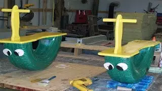 Recycled Tire Projects Swings, See-saw