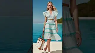 Ультрамодные летние платья в стиле LV! ч.44