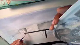 Como pintar un paisaje con acrílico para principiantes