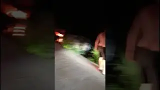 Каршеринг горит в горах Хоста,Сочи.