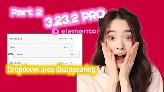 Elementor Pro 3.23.2 Website Builder Plugin CHANGELOG PART 2 Fixed: Dropdown area disappearing