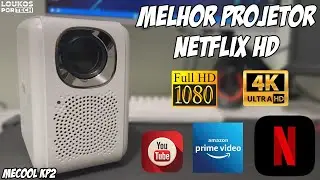MECOOL KP2 - MELHOR PROJETOR FULL HD com NETFLIX CERTIFICADO 2023!