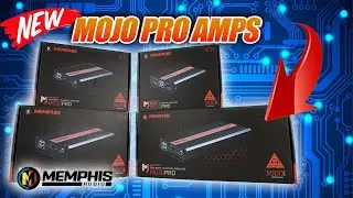 New Memphis Mojo Pro Car Audio Amplifiers. MJP1000.1, MPJ1500.1, MPJ3000.1 and the MPJ800.4