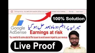 Earnings at risk – You need to fix some ads.txt file issues to avoid severe impact to your revenue.