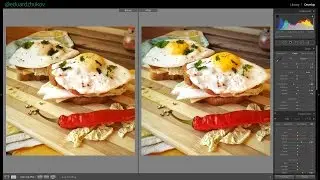 Первый fail по обработке | разница между raw и jpeg | обработка фуд фото в lightroom 