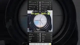 😱 BGMI Scope Setting 2x 3x 4x 6x 8x | New Best Sensitivity Settings | No Recoil 