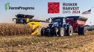 CORN HARVESTING DEMONSTRATIONS HUSKER HARVEST DAYS 2024