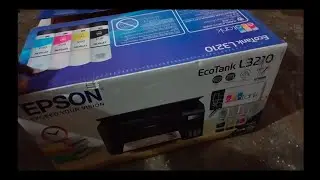 Epson l3210  setup kaise kare ink refill