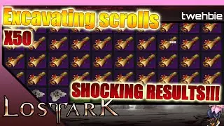 [Lost Ark] Excavating scrolls X50 - Shocking results