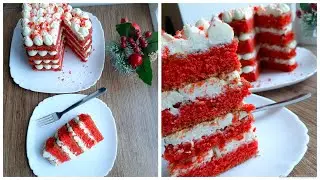 Торт Сердце🧡Красный Бархат/Подарок для Любимого к 14 февраля, 23 февраля!
