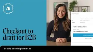 Streamline the order process with checkout to draft for B2B on Shopify