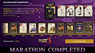 Shadow Fight 3 | Golden Event Marathon Completed | Blossom Festival Event 2025 | Spring Champion Set