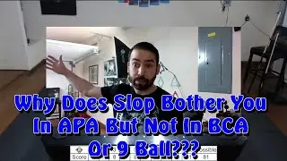 Pool Talk: Why Does Fluke/Lucky/Slop Shots Bother You In APA But Not In BCA Or 9 Ball???