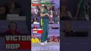 Godzilla vs. Raygun at the #olympics2024 #breakdance #australia