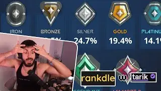 Tarik Has NO KNOWLEDGE Of Valorant Ranks (Guess The Rank)
