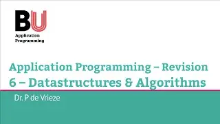 Application Programming 11 (Part 6) – Datastructures and algorithms