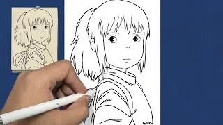How to Draw Spirited Away from Howl's Moving Castle (Step by Step)