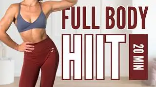 20 min Full Body Sculpt & Tone // Slimming HIIT Workout At Home