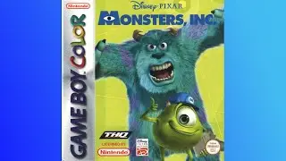 Disney-Pixar Monsters, Inc. - Nintendo Game Boy Color