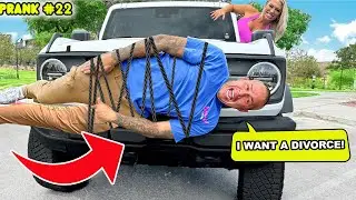 PRANKING my HUSBAND for 24 HOURS!!