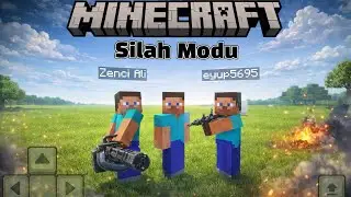 Minecraft En iyi Silah Modu (MCPE 1.21+)