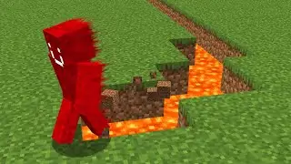 Minecraft, But Blocks Break Underneath Me