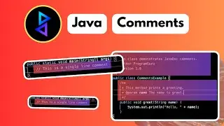 Java Comments Explained 💬 | Single-line, Multi-line, and JavaDoc for Beginners | Program Guru