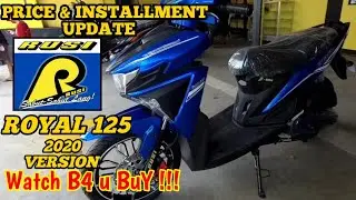 NEW RUSI ROYAL 125 2020 VERSION | PRICE & INSTALLMENT