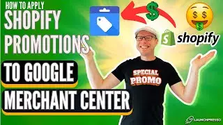 How to Apply Shopify PROMOTIONS to Google Merchant Center 🏷️💻